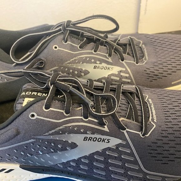 Brooks Men's Adrenaline GTS 21, US Medium (D) 12/ UK 11/ EU 46, Grey/Black - Picture 3 of 10